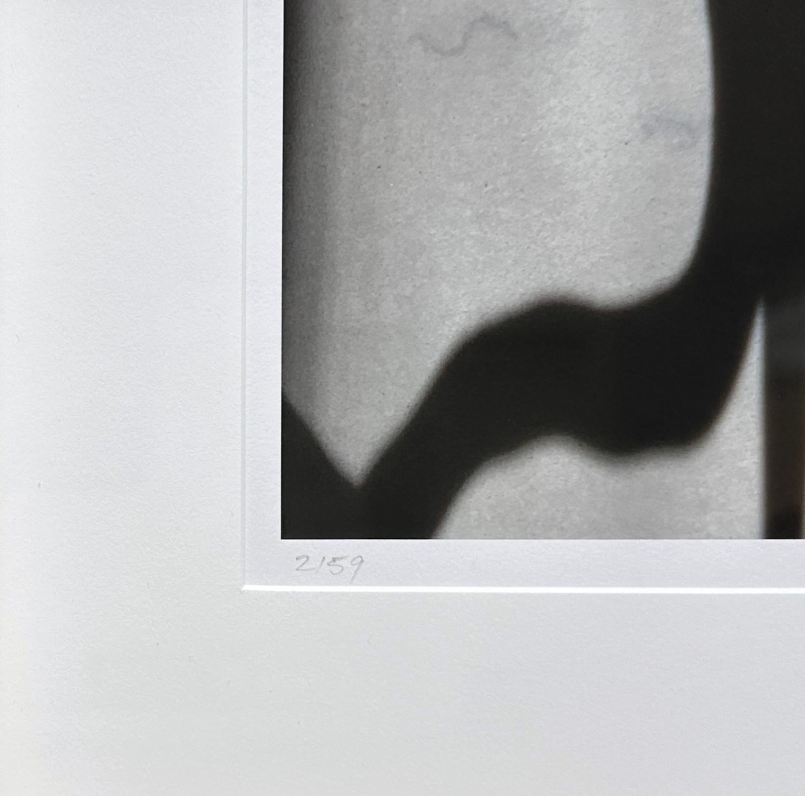 2159 sin título enmarcado: fotografía de bodegón con cornamenta, motivos abstractos de sombras en venta 4