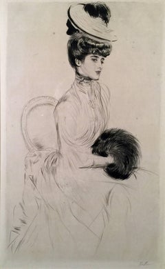 MADAME ANLIS AVEC MANCHON-ASSISE