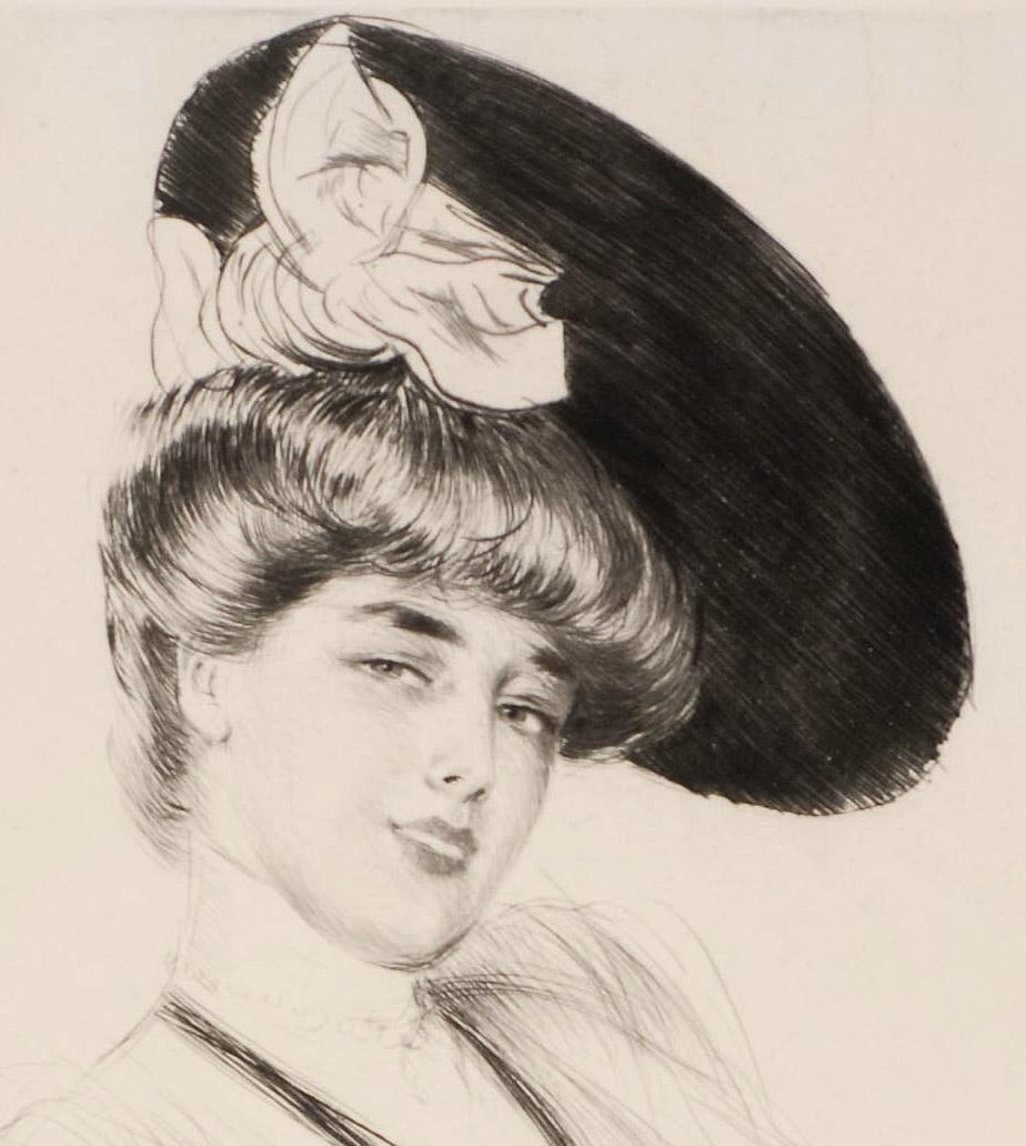 Miss Taylor - Print by Paul César Helleu