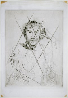 Portrait of Whistler with the Monacle.