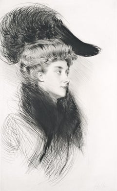 Portrait of Woman in a Hat