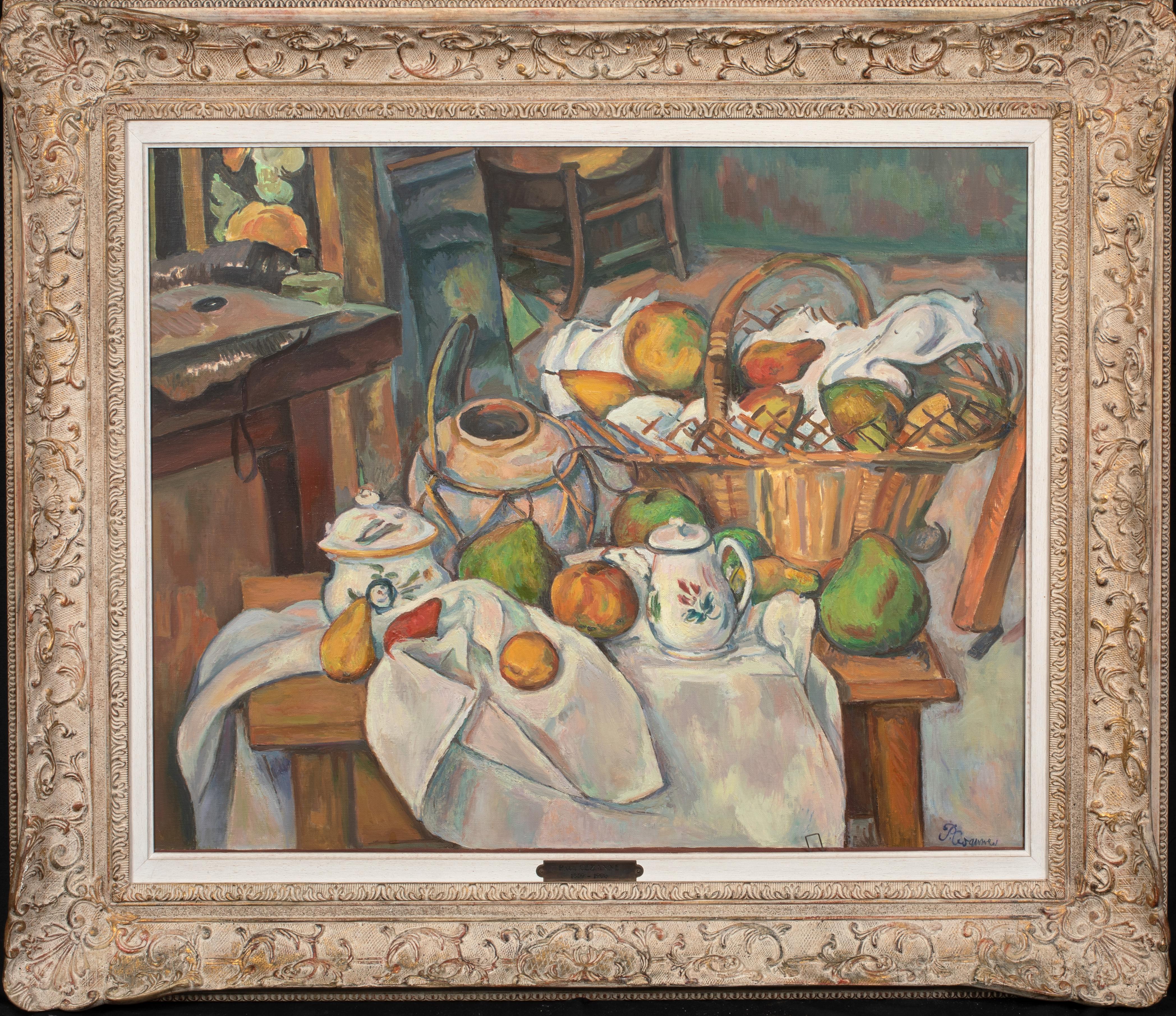Paul Cézanne Still-Life Painting -  La Table Toile De 1888