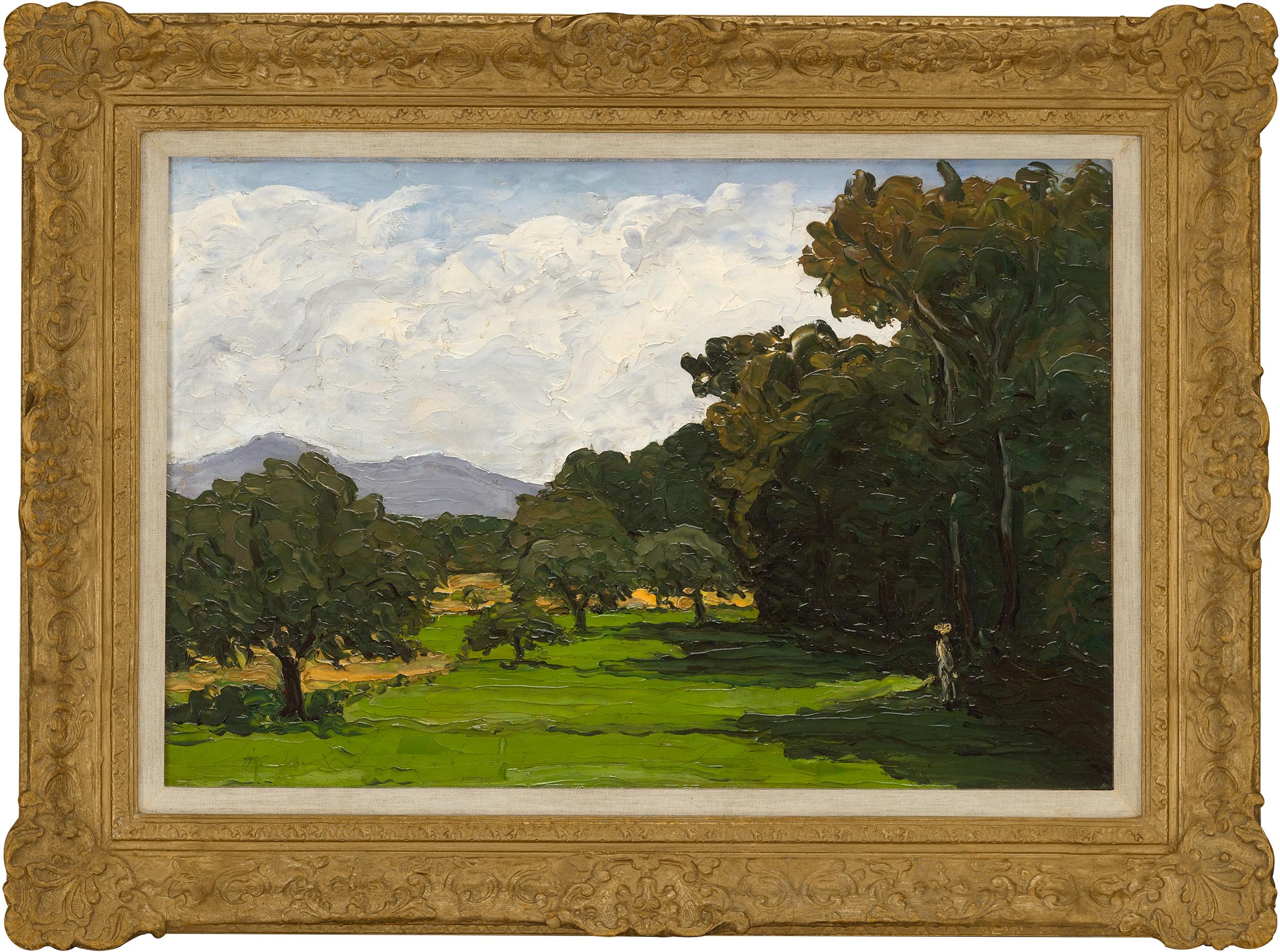 Paysage Aux Environs D'Aix-En-Provence par Paul Cézanne 1