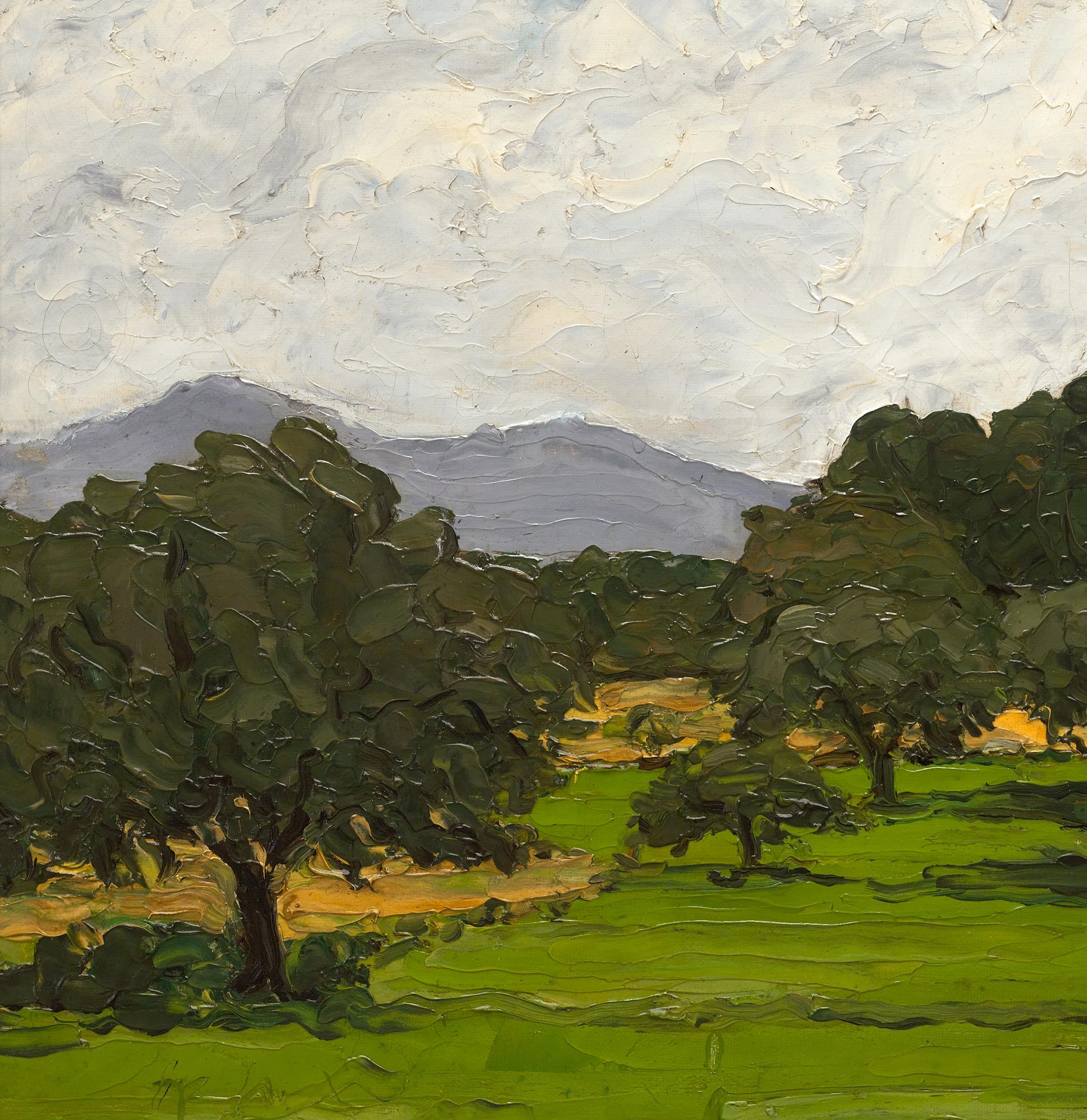 Paysage Aux Environs D'Aix-En-Provence par Paul Cézanne 2