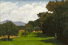 Paysage Aux Environs D'Aix-En-Provence by Paul Cézanne