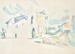 Vintage Cézanne, House in Provence, Cézanne: Ten Water Colors (after)