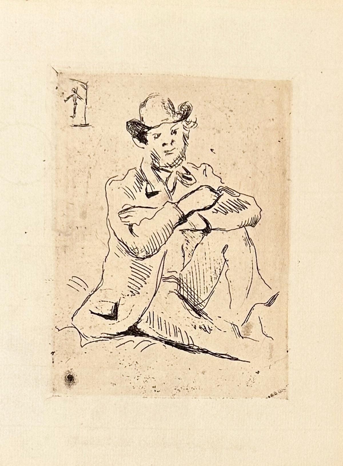Guillaumin au pendu (Guillaumin with Hanged Man) - Modern Print by Paul Cézanne