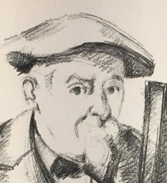 Portrait de Cézanne par lui-meme (Self-Portrait) - Original Lithograph - 1898