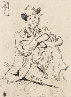 Retrato de Armand Guillaumin con su marido