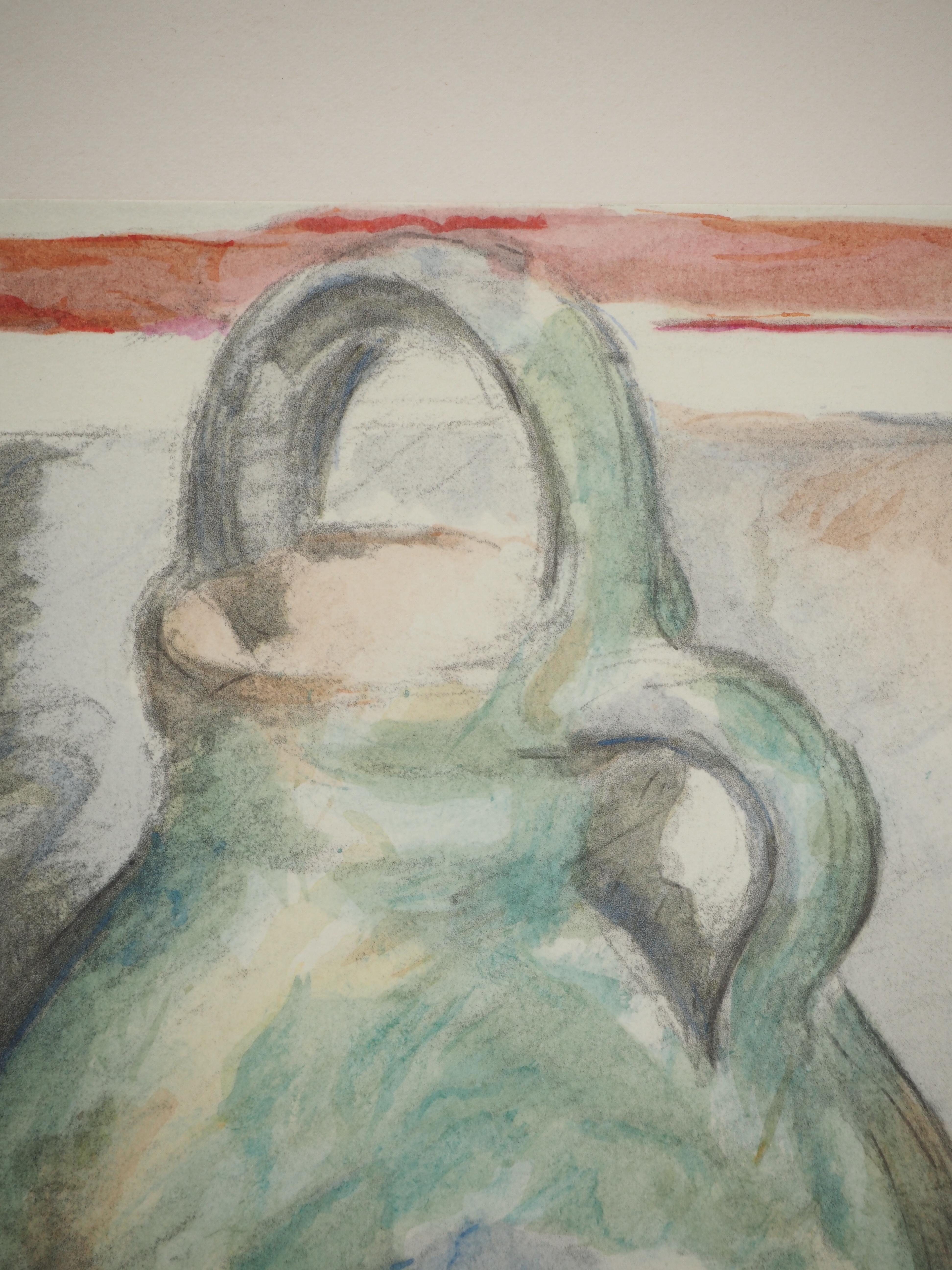 Le pichet vert - Lithographie, 1971 - Moderne Print par Paul Cézanne