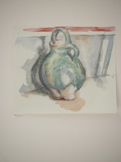 Vintage The green jug - Lithograph, 1971