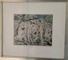 Les baigneurs, petite planche (The Bathers, small plate) V. 1156, D. II