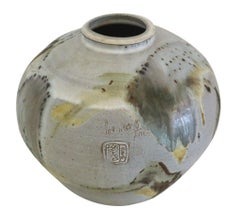 PAUL CHALEFF 1986 Art Pottery Dragon Kiln Fired Oversized Decorative Vase