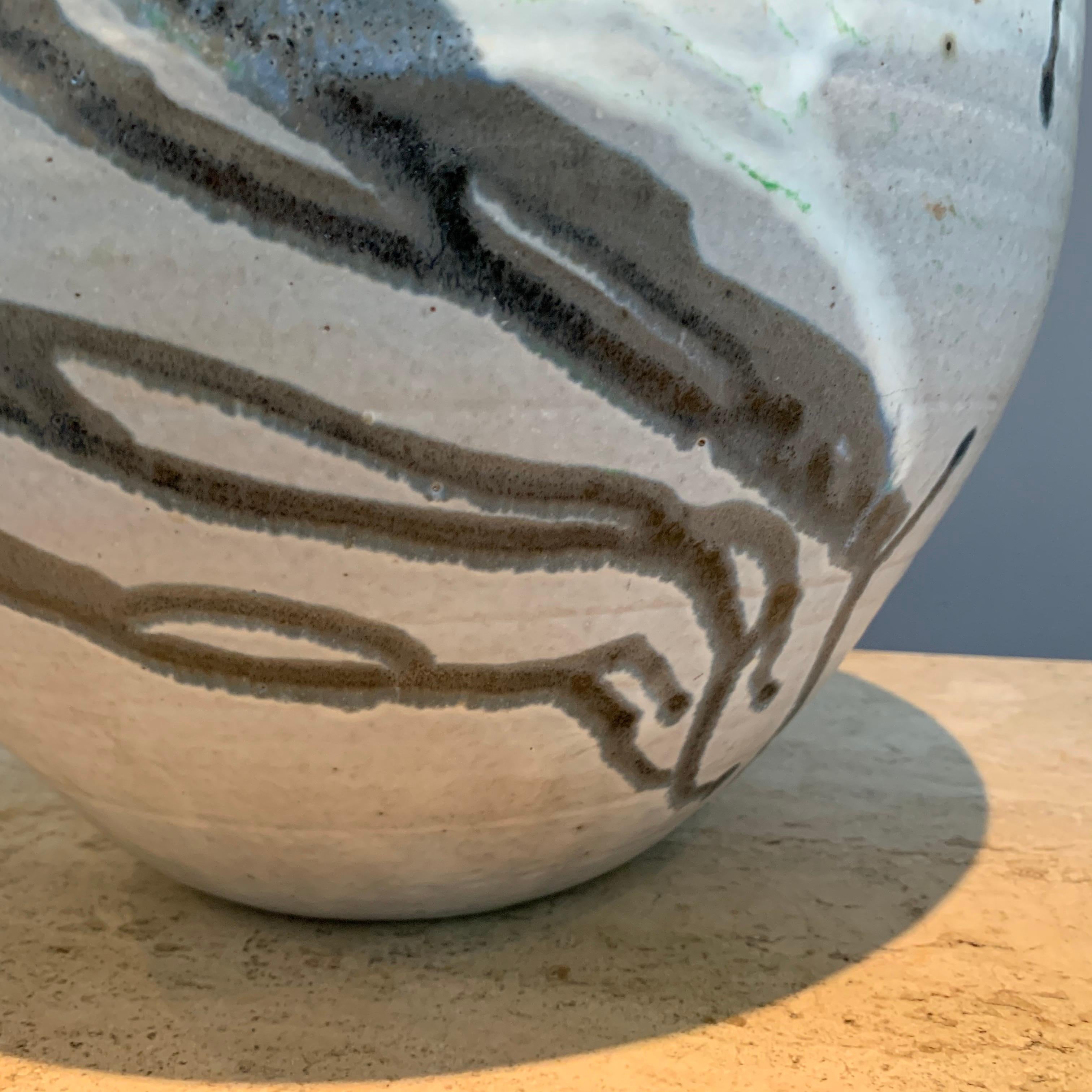 Paul Chaleff Drip Glazed Large Vase 4