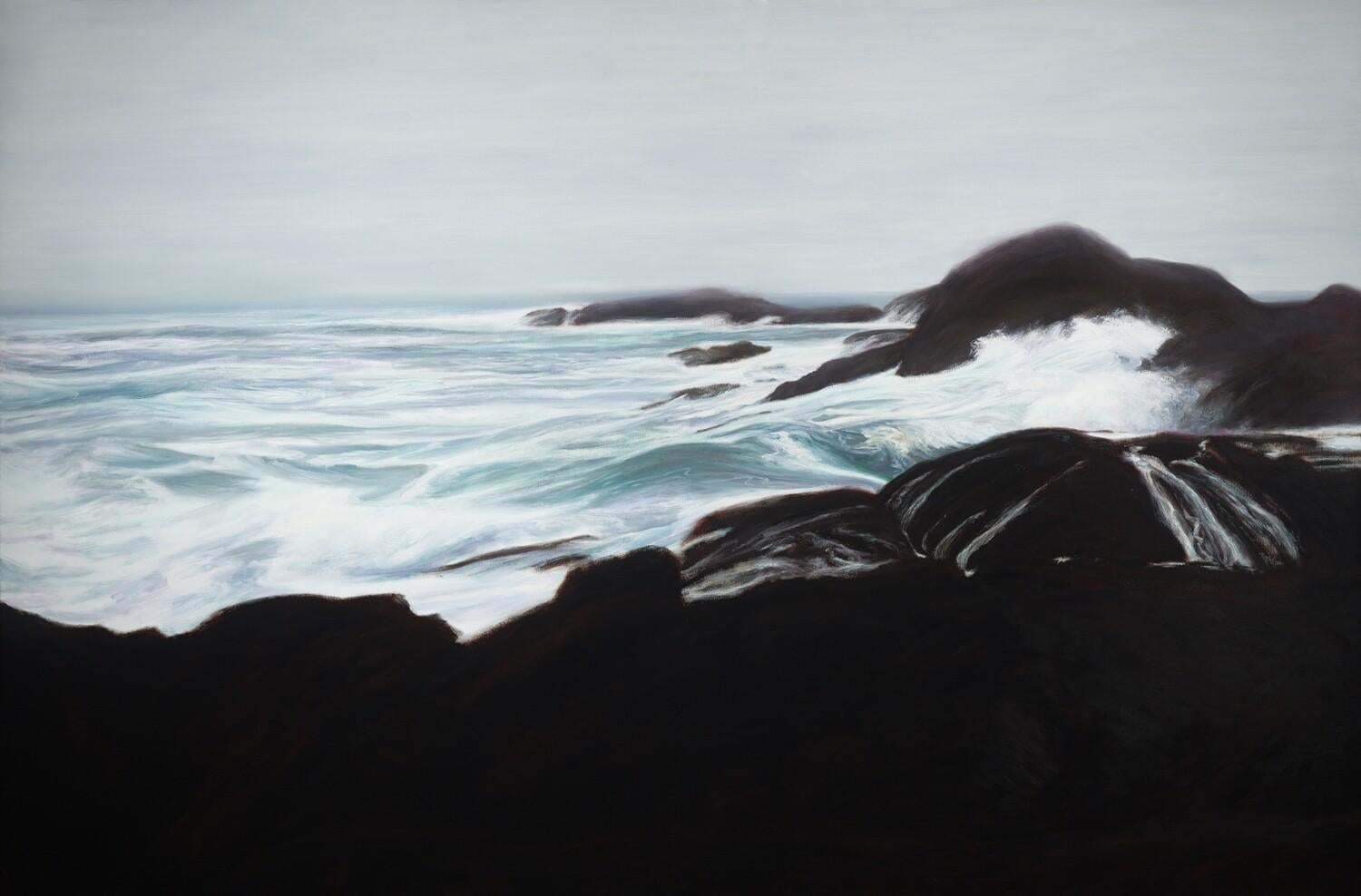 Paul Chizik  Landscape Painting - Frank Island