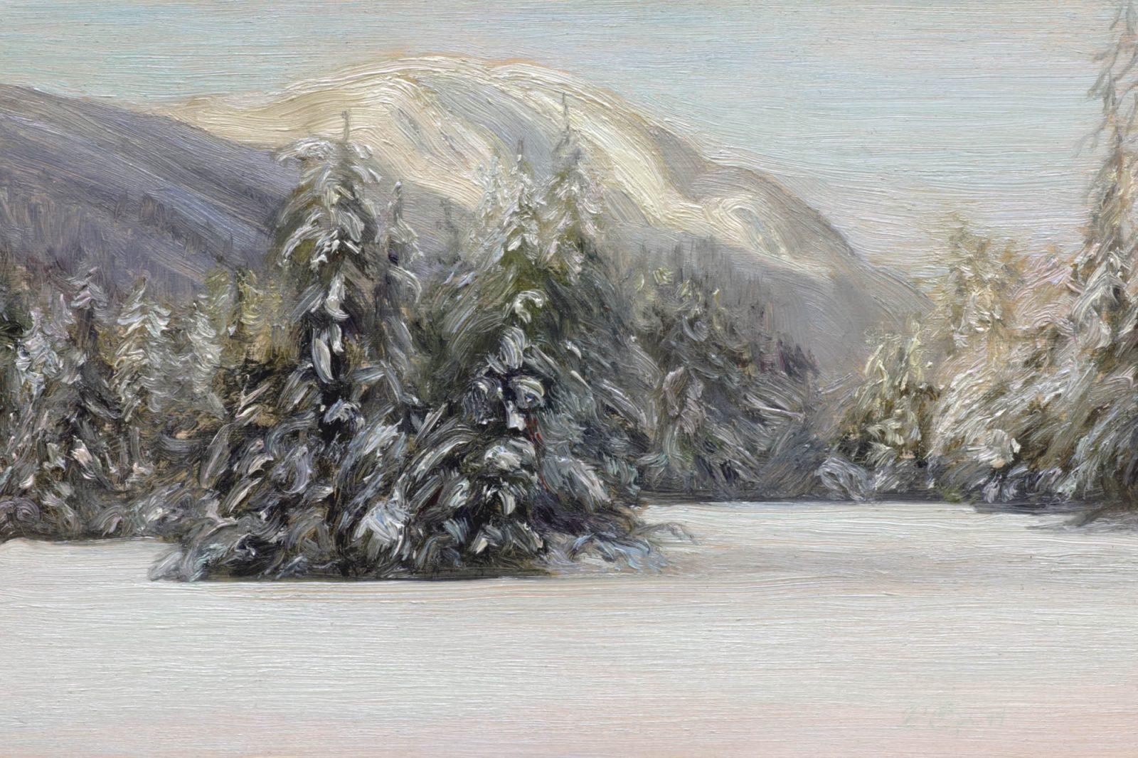 Paul Chizik Landscape Painting - Lynn Peak
