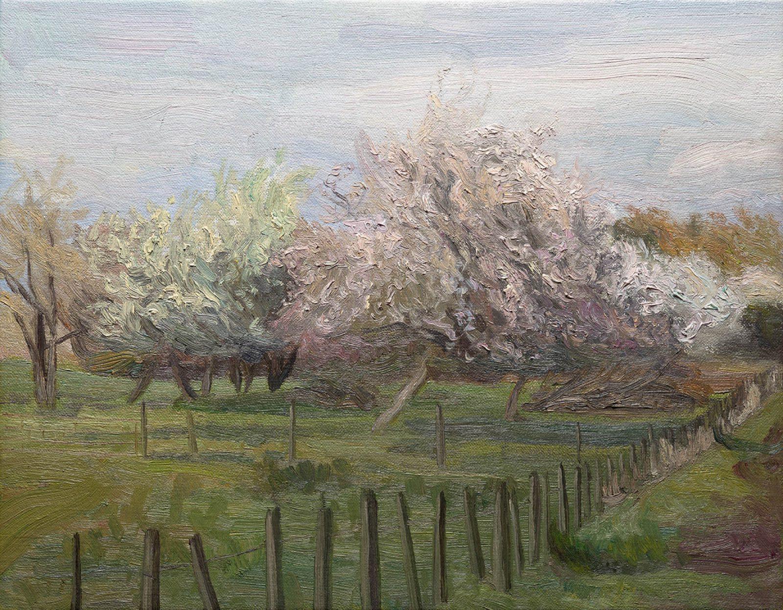 Landscape Painting de Paul Chizik - Paisaje rural