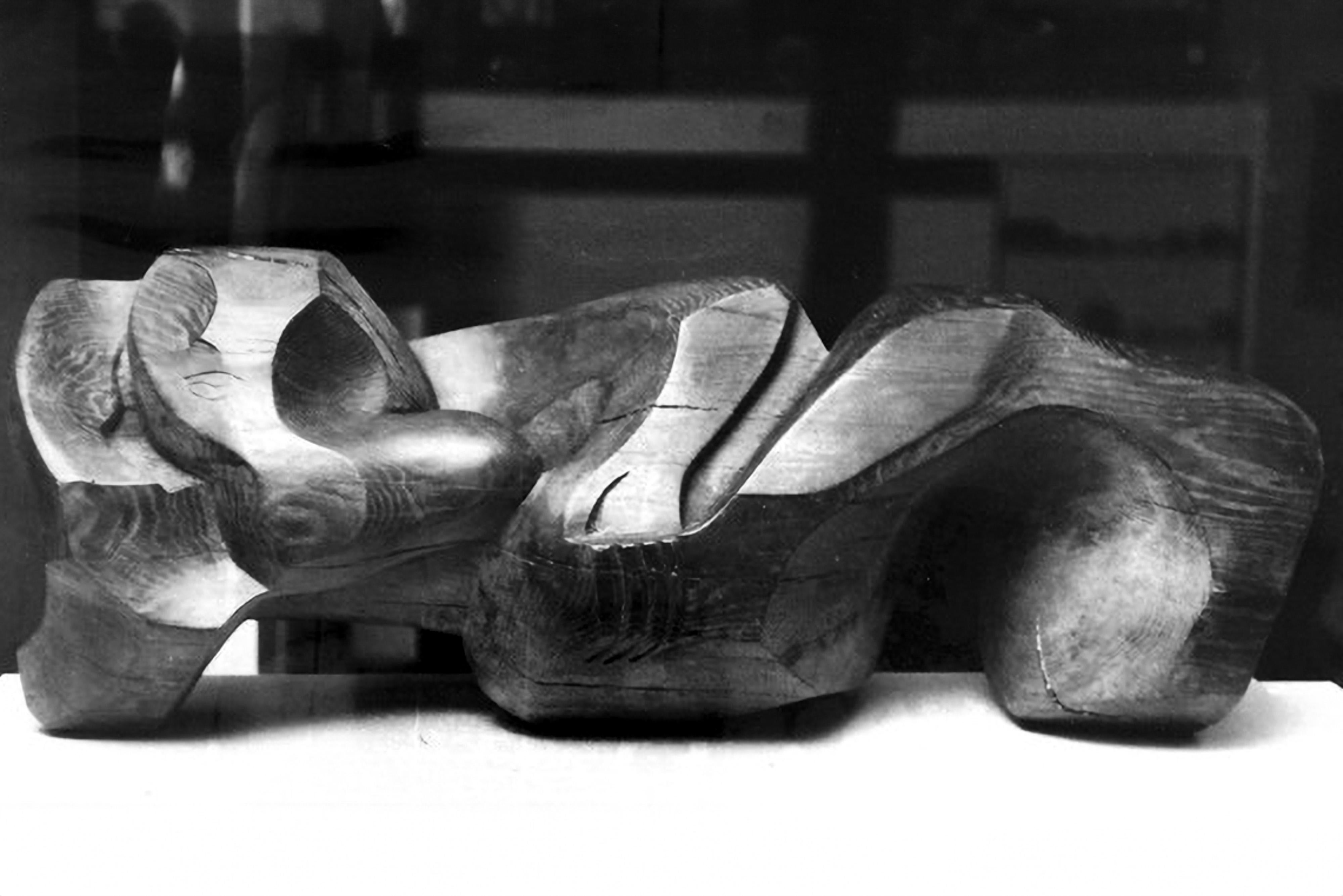 Paul Cleempoel scultura astratta Oak Belgio 1975 in vendita 8
