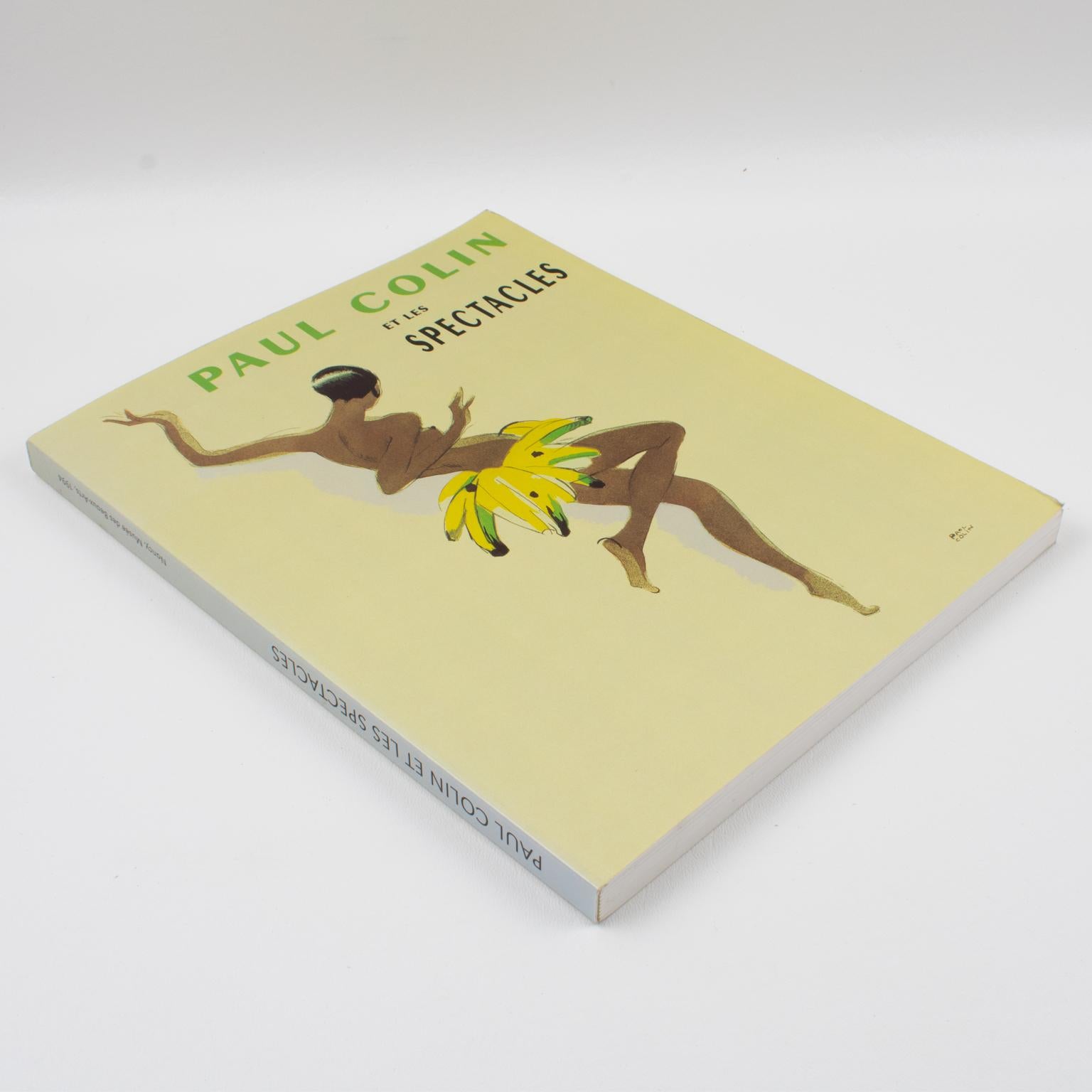 Modern Paul Colin and The Music Show, French Book by Musée des Beaux-Arts Nancy, 1994 For Sale