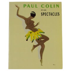 Vintage Paul Colin et les Spectacles Book by Musée des Beaux-Arts de Nancy, France 1994