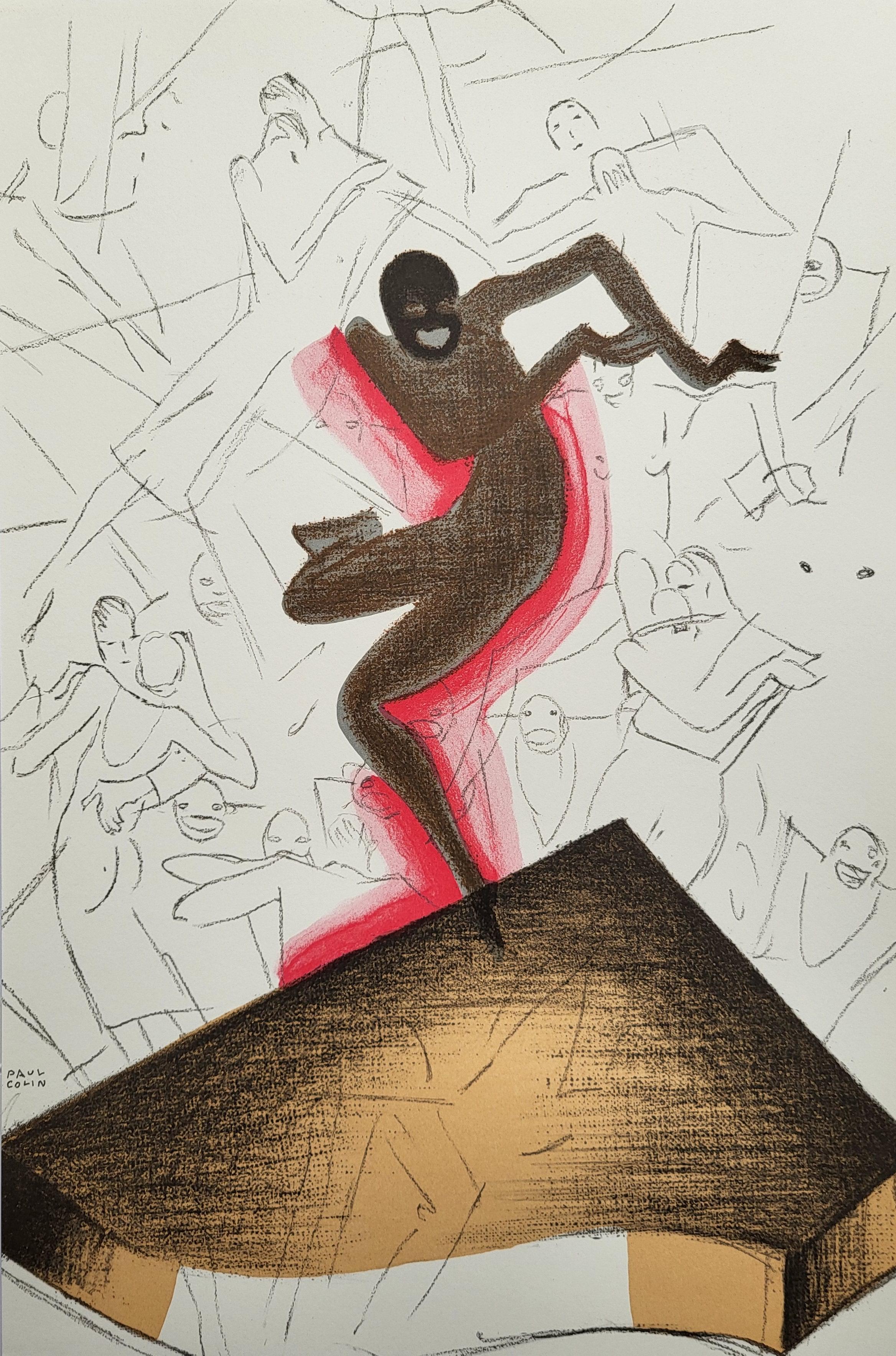 PAUL COLIN Artiste affichiste

1892 - 1985

Lorsque la jeune danseuse de music-hall afro-américaine Joséphine
Baker et le dessinateur d'affiches Paul Colin se sont rencontrés lors des répétitions de la
répétitions de la Revue Nègre à Paris en 1925,