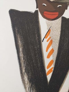 PAUL COLIN - LE TUMULTE NOIR 12  Lithograph on ivory Rivoli wove paper