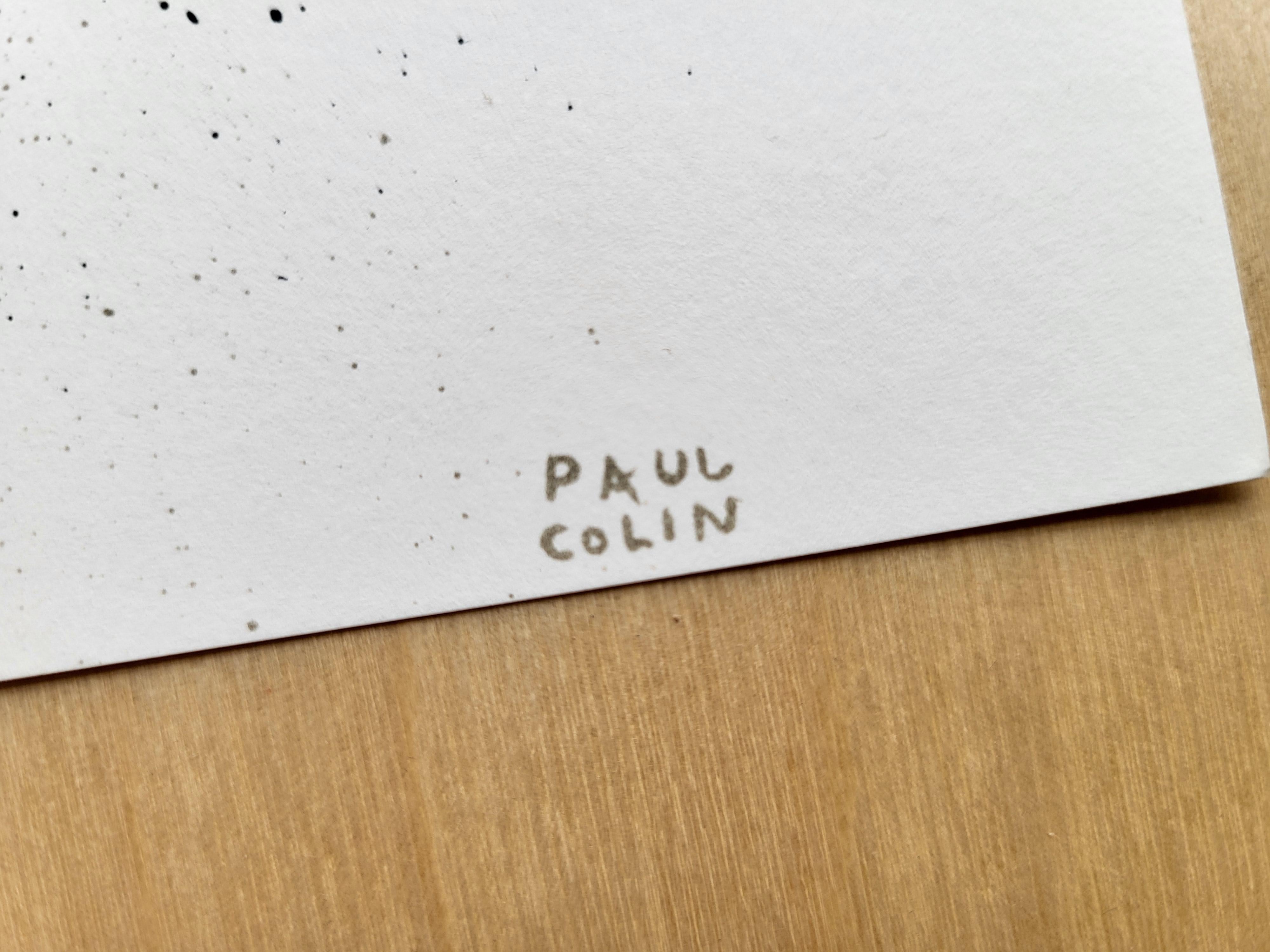Contemporary PAUL COLIN - LE TUMULTE NOIR 12  Lithograph on ivory Rivoli wove paper For Sale