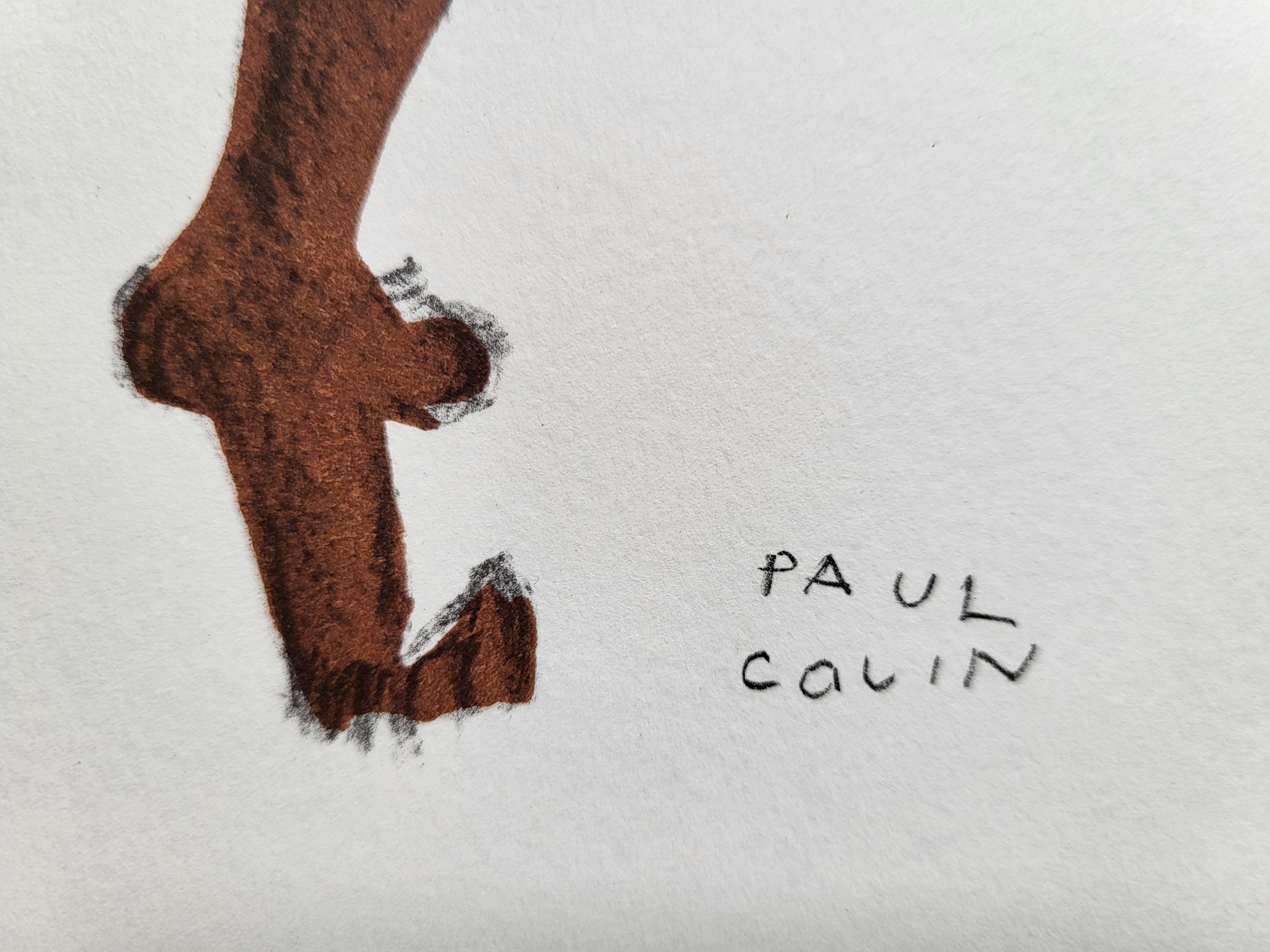 PAUL COLIN - LE TUMULTE NOIR 12  Lithograph on ivory Rivoli wove paper For Sale 1