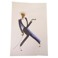PAUL COLIN - LE TUMULTE NOIR 12  Lithographie auf elfenbeinfarbenem Rivoli-Wäschepapier