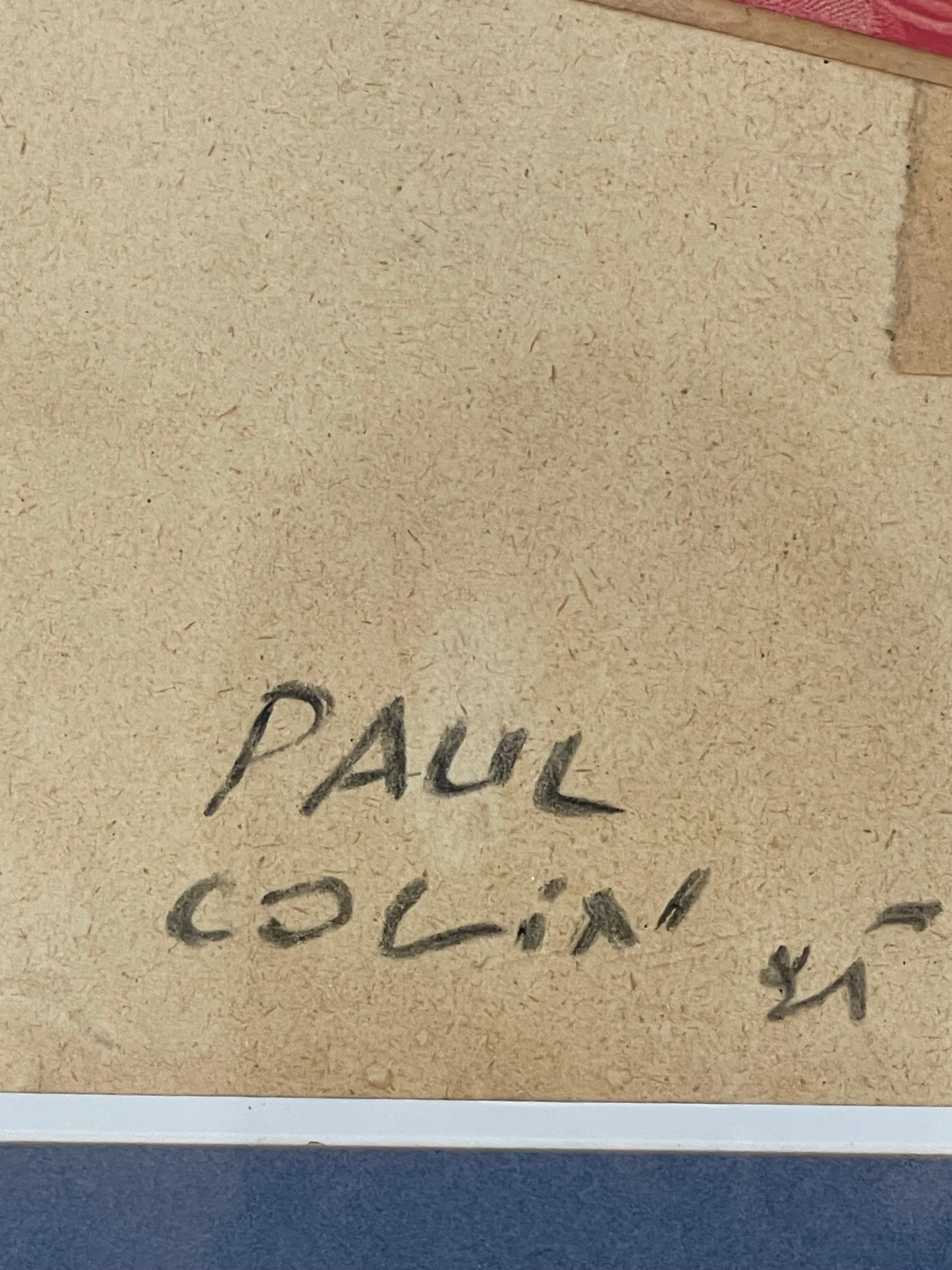Paul COLIN (1892 – 1986), cubist composition For Sale 2