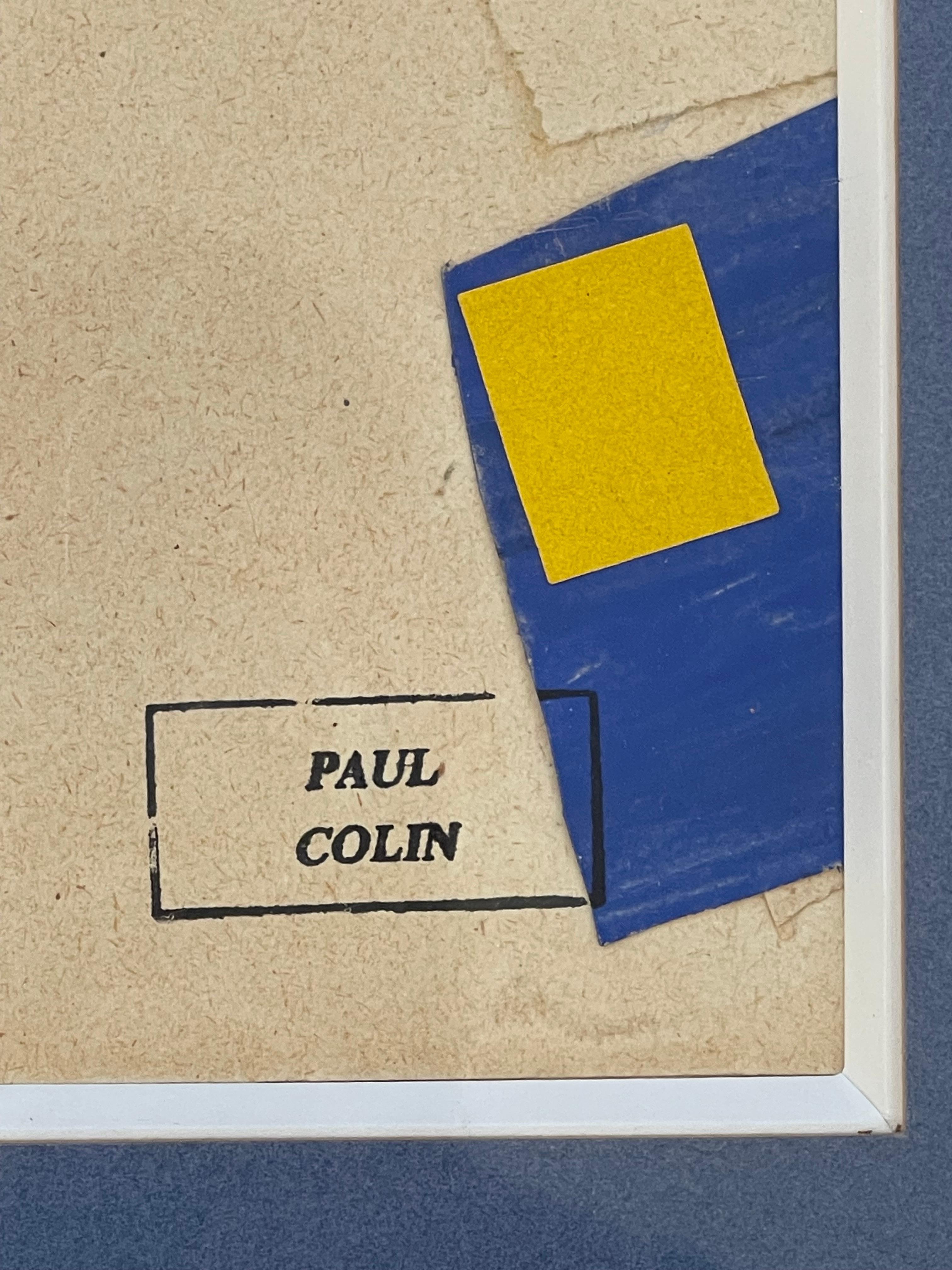 Paul COLIN (1892 – 1986), cubist composition For Sale 3