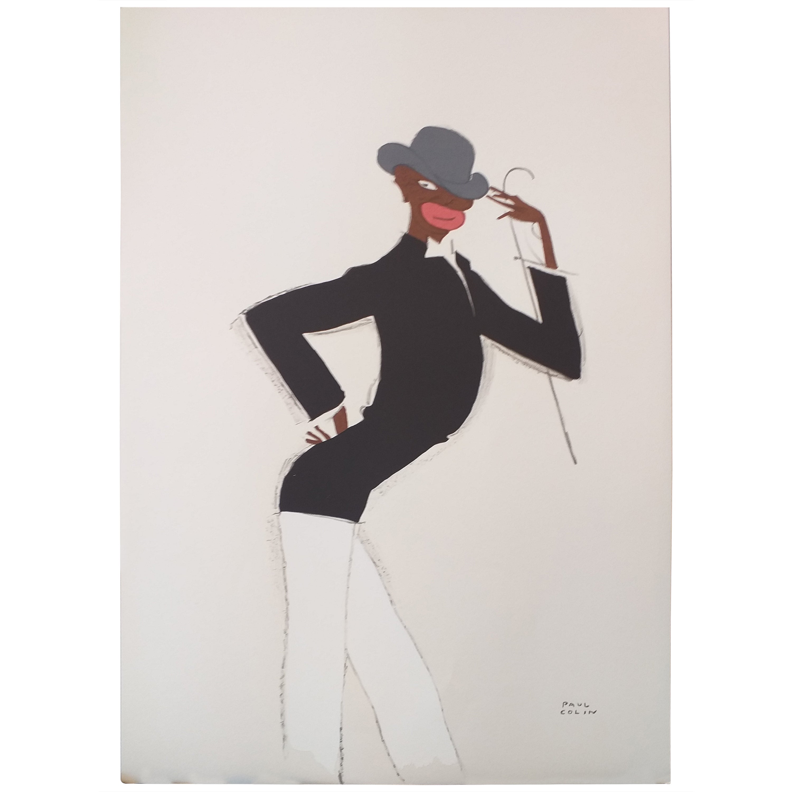 Paul Colin Poster Künstler LE TUMULTE NOIR 1