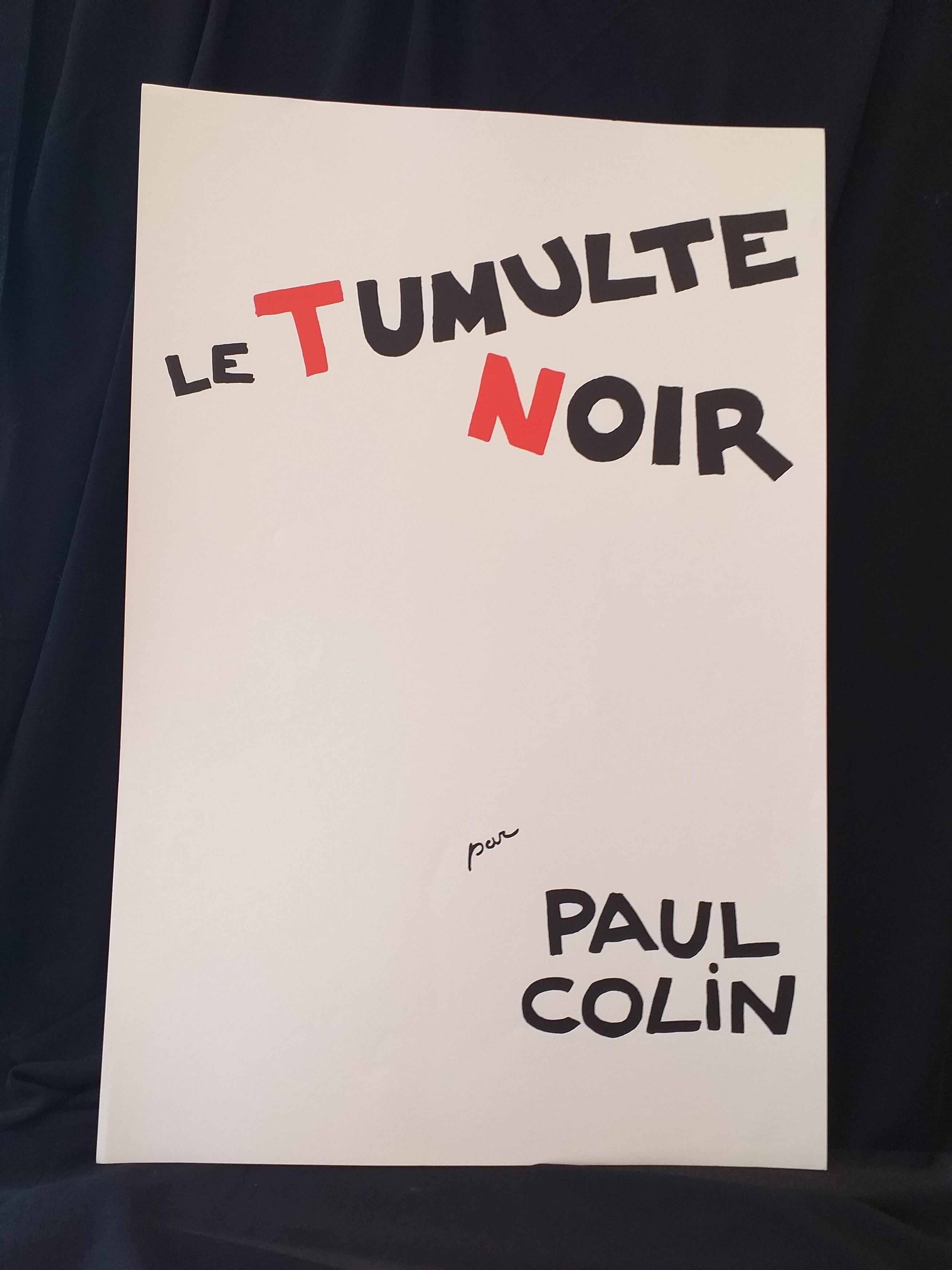 Paul Colin Poster Artist Le Tumulte Noir 12 For Sale 2