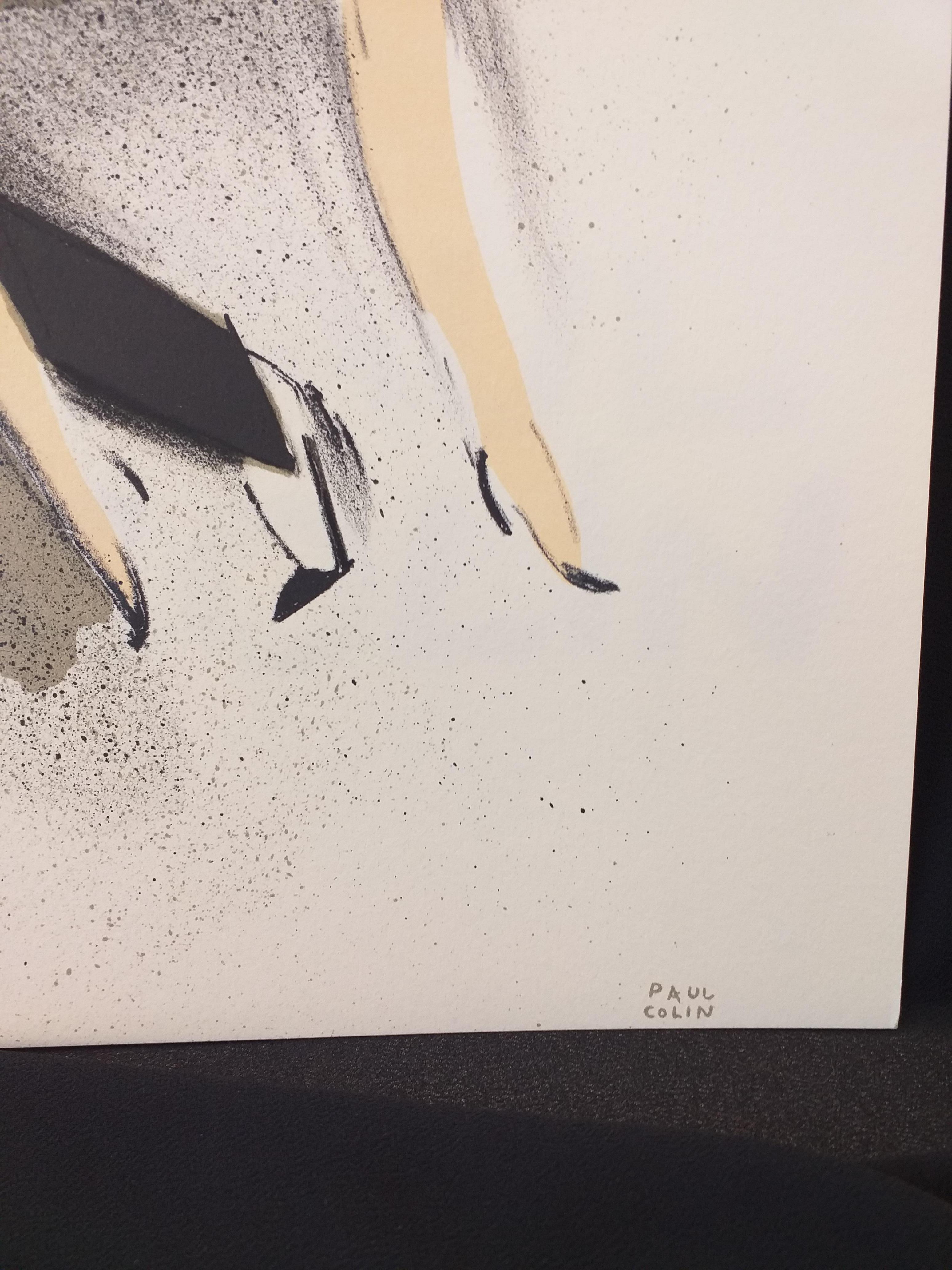 Paul Colin Poster Künstler LE TUMULTE NOIR 14 (Papier) im Angebot