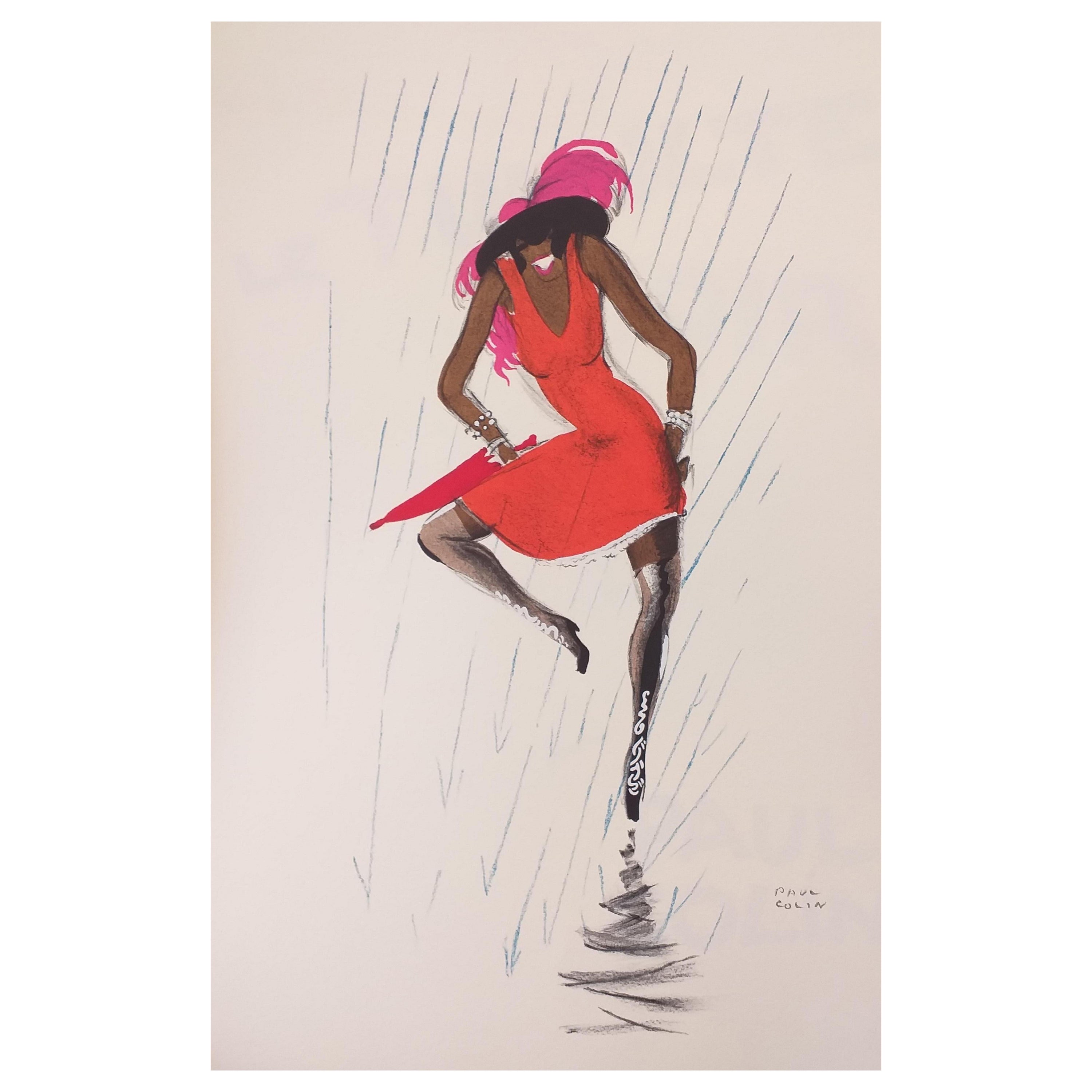Paul Colin Poster Künstler LE TUMULTE NOIR 19 im Angebot