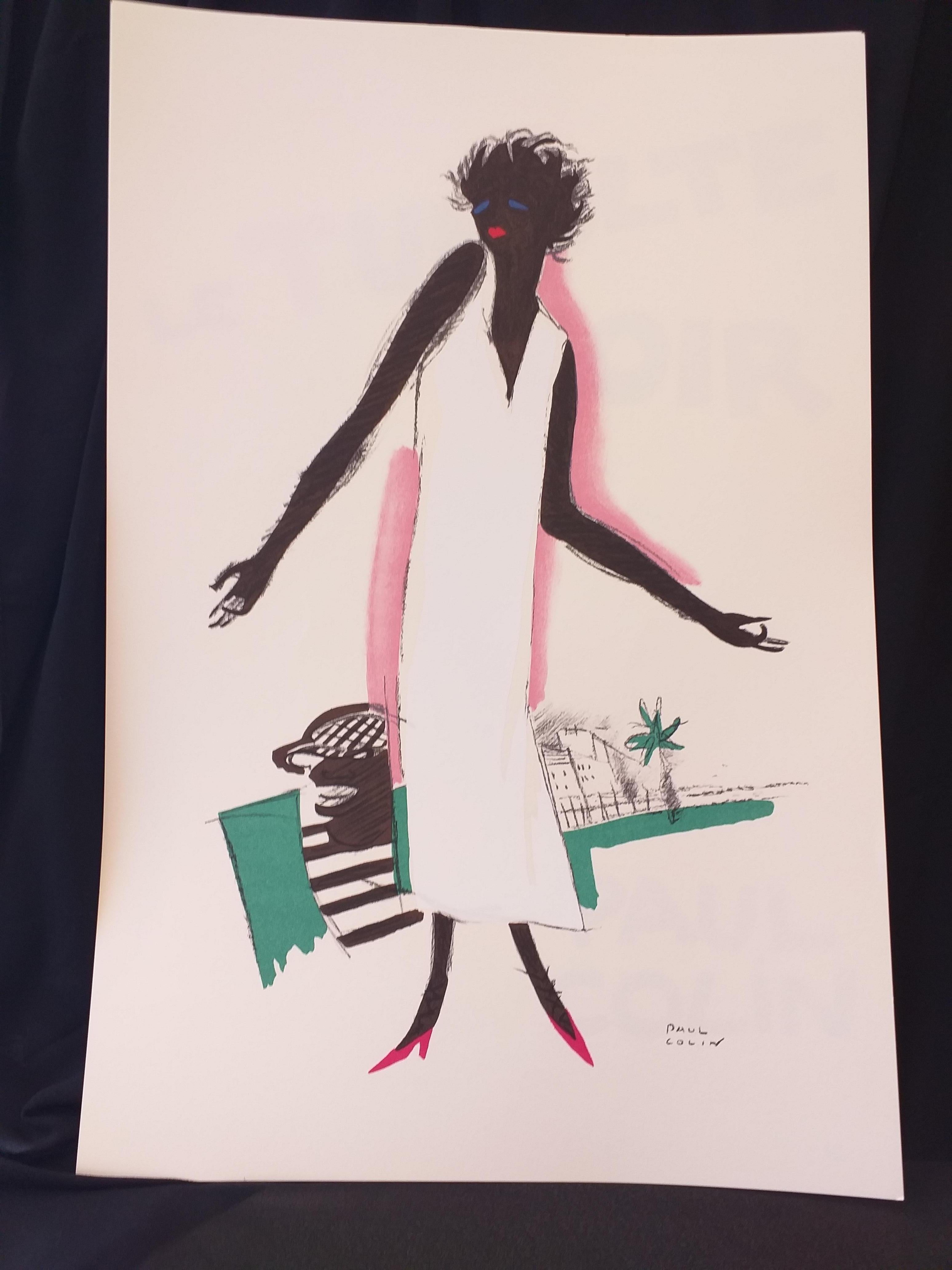 Poster von Paul Colin, Künstler LE TUMULTE NOIR 20 im Zustand „Gut“ im Angebot in Saint ouen, FR