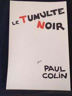 Paul Colin Poster Artist LE TUMULTE NOIR 29