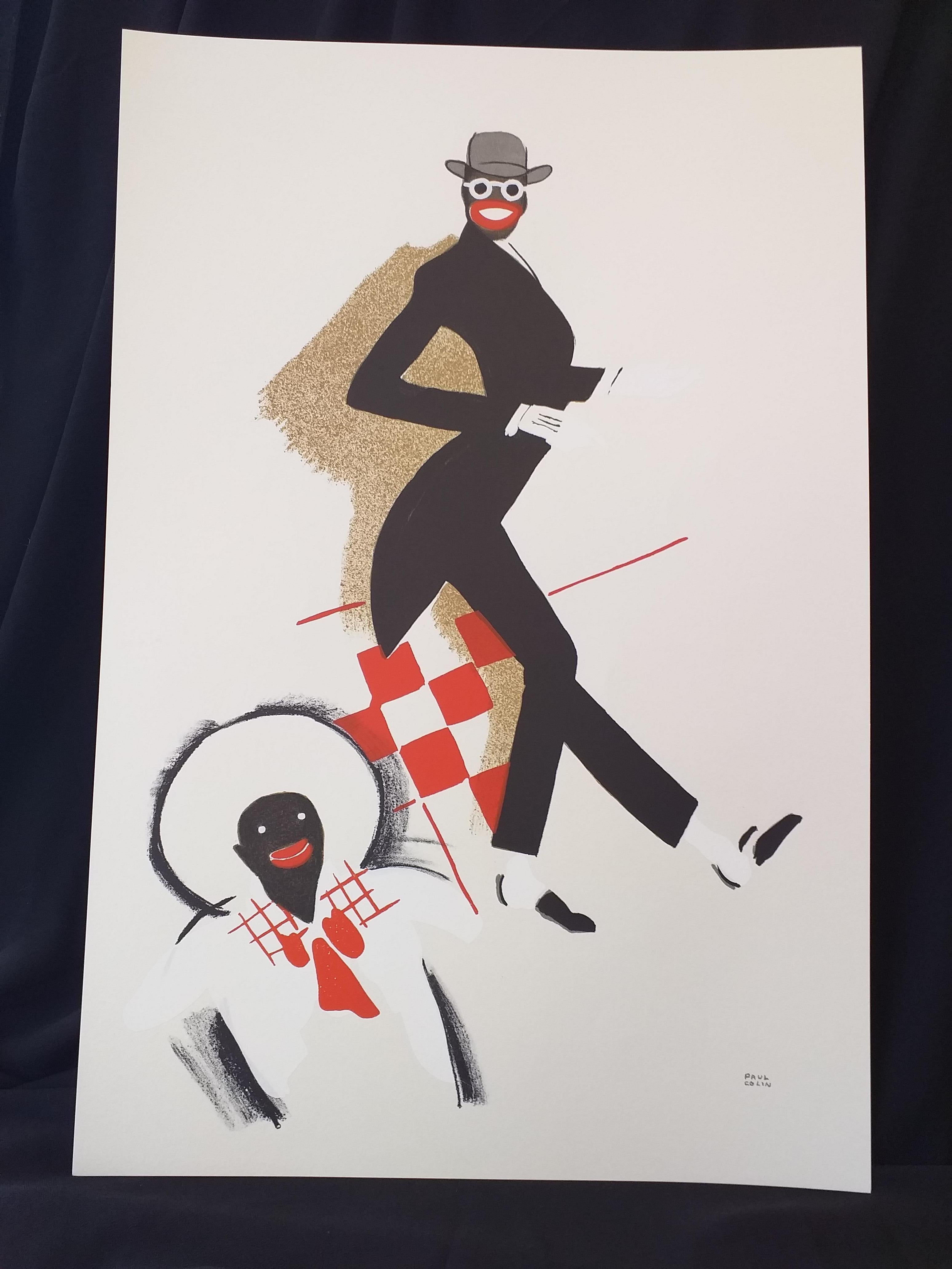 Paul Colin Poster Artist Le Tumulte Noir 3 In Good Condition In Saint ouen, FR