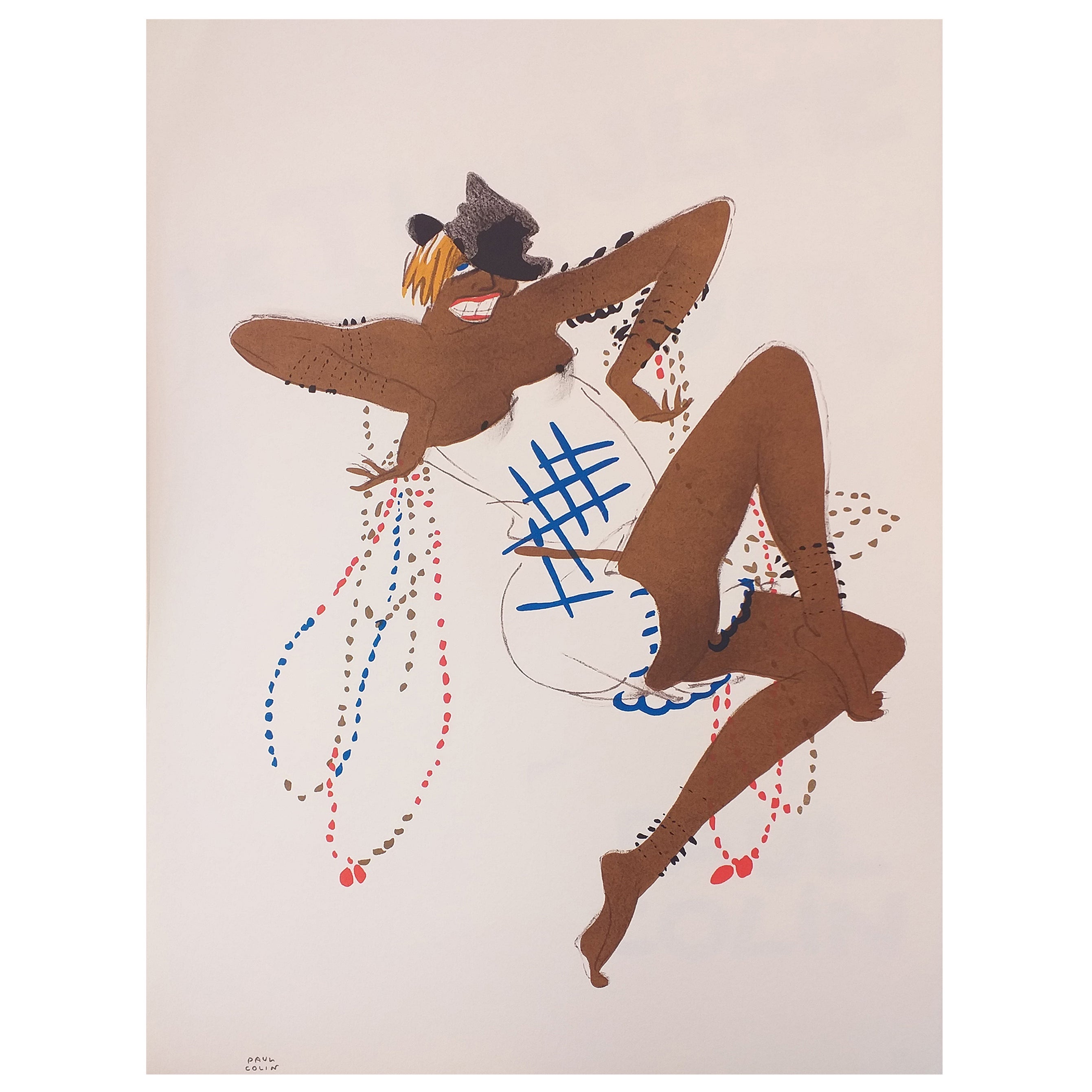 Paul Colin Poster „Le Tumulte Noir 30“ des Künstlers