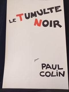 Paul Colin Poster Artist LE TUMULTE NOIR 31