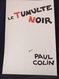 Poster des Künstlers Le Tumulte Noir 31 von Paul Colin