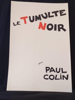 Paul Colin Poster Artist LE TUMULTE NOIR 34