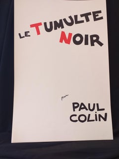 Poster des Künstlers Le Tumulte Noir 35 von Paul Colin