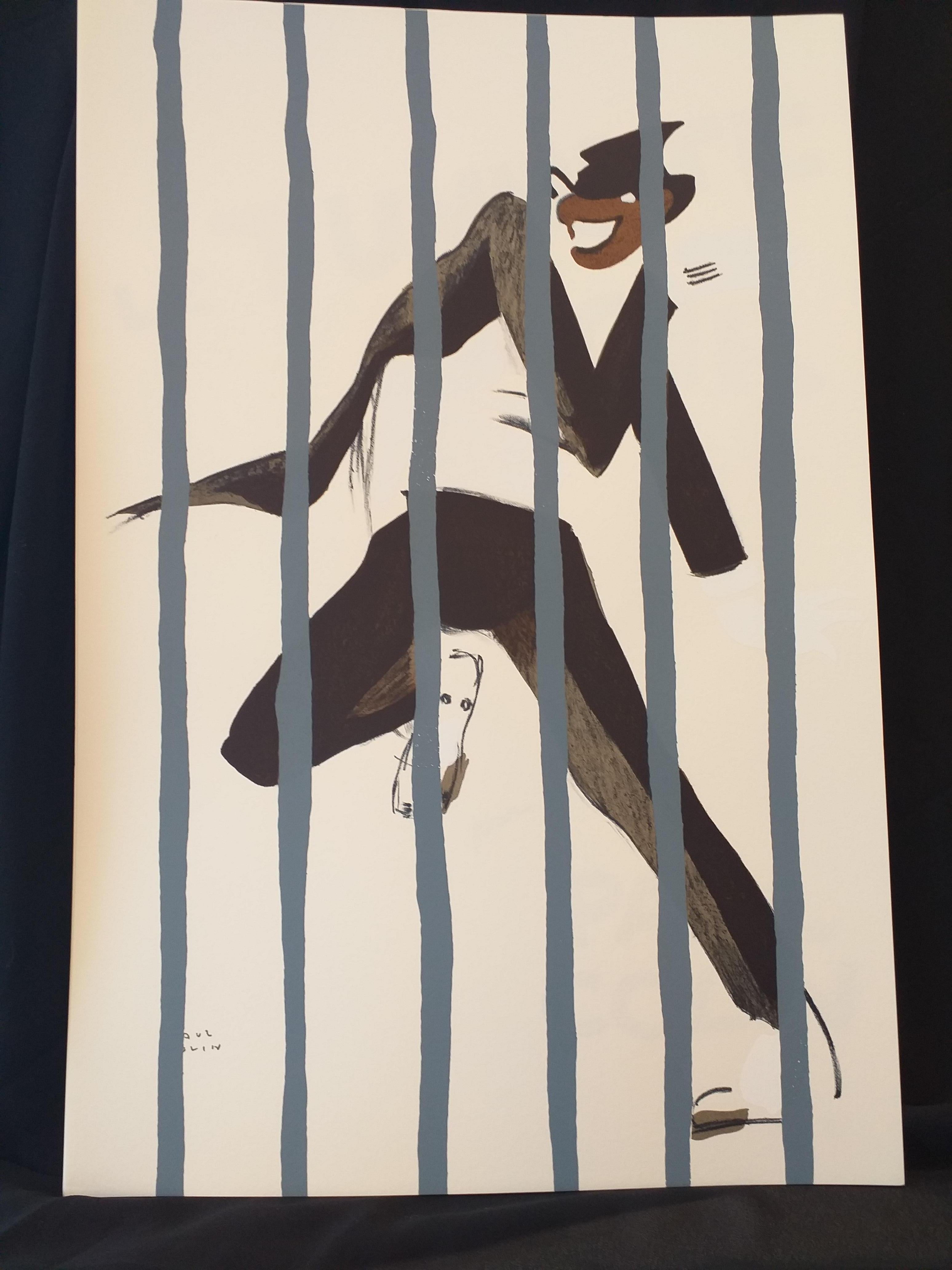 Affiche de l'artiste Paul Colin, LE TUMULTE NOIR 38 Bon état - En vente à Saint ouen, FR