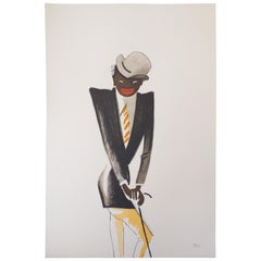 Poster von Paul Colin, Künstler LE TUMULTE NOIR 4