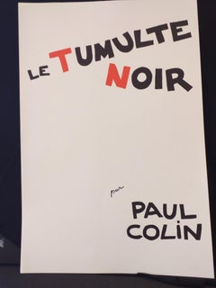 Paul Colin Poster Artist  LE TUMULTE NOIR 43
