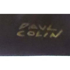 1954 Original poster by Paul Colin Battle of Dien-Bien-Phu Indochina war Vietnam