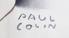 Alice Dufrene, Art Deco Lithograph by Paul Colin