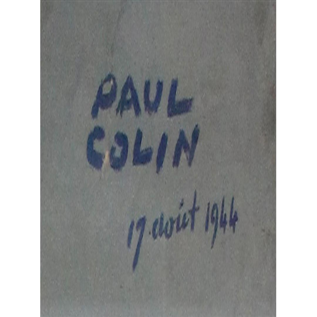Últimos días de la ocupación alemana de París, Marianne aux Stigmate de Paul Colin en venta 1