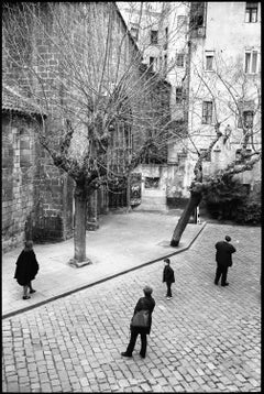 Auflage 1/10 - Schwarz-Weiß-Fotografie, Barcelona, Spanien, Silber-Gelatinefotografie